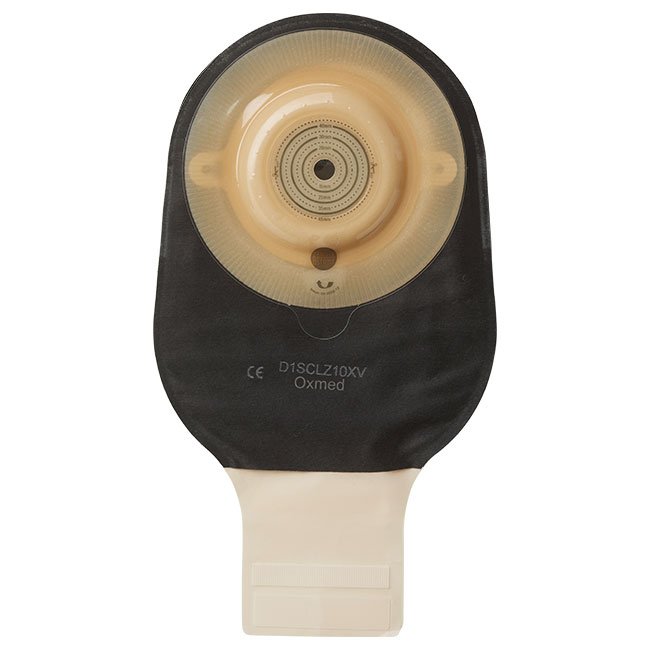 Worek stomijny, odpuszczalny, z wentylem, płytka convex 10-45 mm